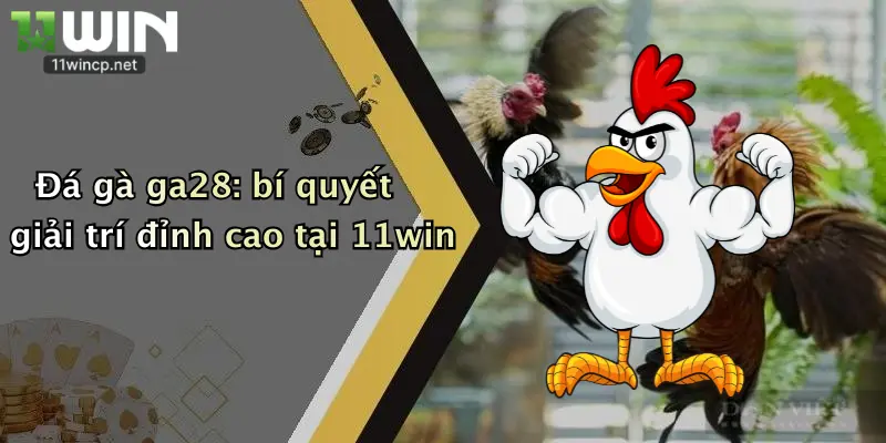 Đá Gà GA28: Thỏa Đam Mê Cá Cược Đỉnh Cao Cùng 11Win 2 Đá gà ga28: bí quyết giải trí đỉnh cao tại 11win