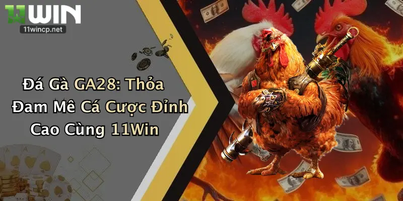 Đá Gà GA28: Thỏa Đam Mê Cá Cược Đỉnh Cao Cùng 11Win 1 Đá Gà GA28: Thỏa Đam Mê Cá Cược Đỉnh Cao Cùng 11Win